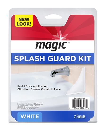 Magic splash guard kit